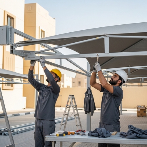 تركيب مظلات الرياض حى الوزارت